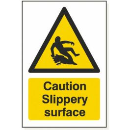 Caution Slippery Surface